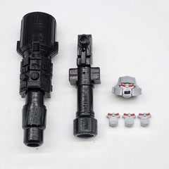 Presale!3D DIY Energon Universe Style Upgrade Kit For SS86 Megatank Head Cannon