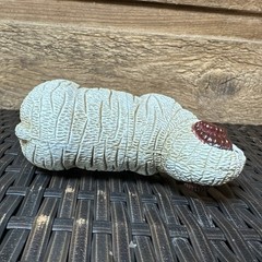 4.5” PVC Figure Male Ram Spiral Horns Textured