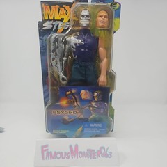 RARE Max Steel PSYCHO Figure N-Tek Villain with Crushing Claw Action New 1999