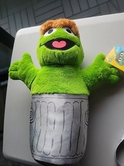 Oscar the Grouch Large 14 inch Soft Plush Stuffed Toy Licensed NEW Sesame Street