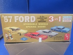 57 Ford 1957 T-157 1965 3 in 1 Model Kit AMT VINTAGE MIB Unbuilt