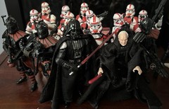 HUGE Star Wars Clone Wars Army Lot 100+ Figures Clone Troopers Commanders Droids