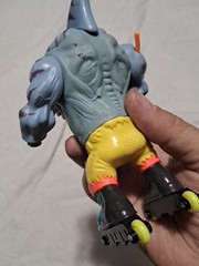 VINTAGE 1994 MATTEL STREET SHARKS BLADES ACTION FIGURE STREEX ROLLER See Pics