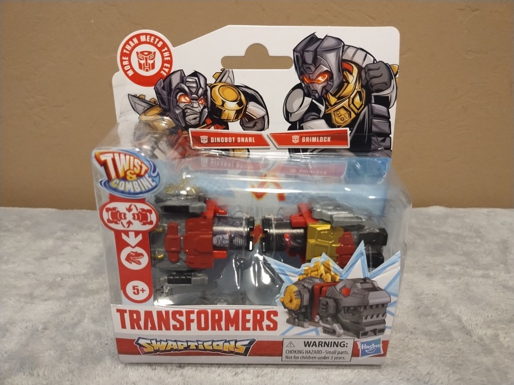 Transformers Swapticons Wave 2 Dinobot Snarl and Grimlock Sealed