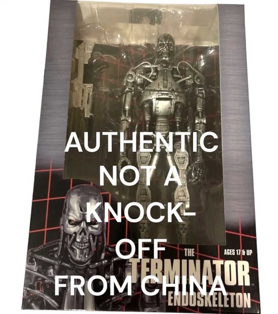 Neca Reel Toys The Terminator Endoskeleton 7” Action Figure Official AUTHENTIC