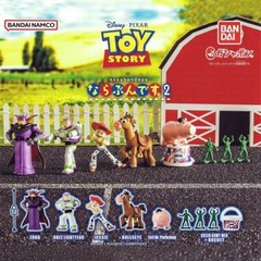 TOY STORY Narabunde 2 Gashapon 6 types capsule toys Woody Buzz Lightyear