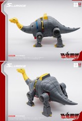 Kids Boy Toy MFT Mechine Dinosaurs Dinobots 5.5″ Deformable Robot Figures T-Rex