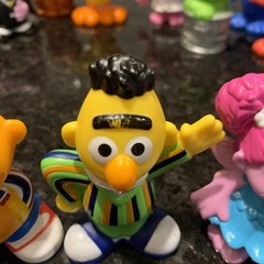 Sesame Street Workshop Lot Of 11 Figures 3” Tall Hasbro 2013-2021 EUC