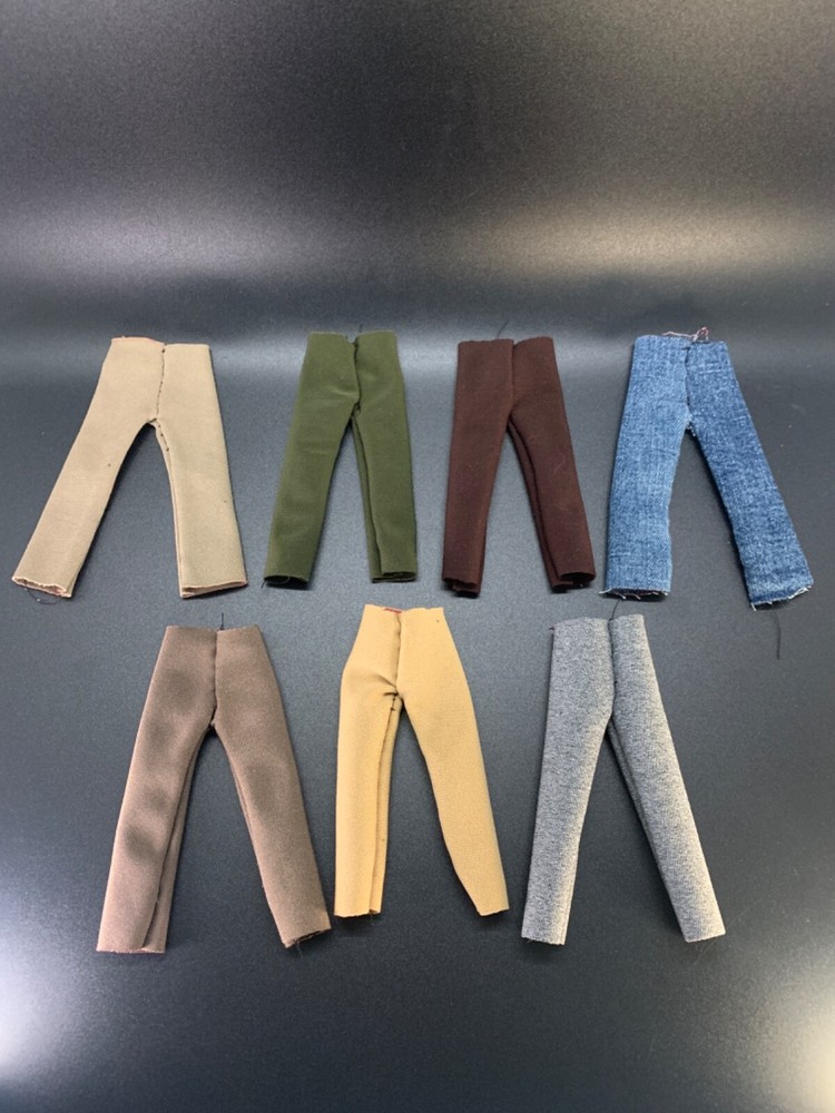 Star Wars Custom 1:12 Scale fabric pants Action Figure Accessories Mandalorian