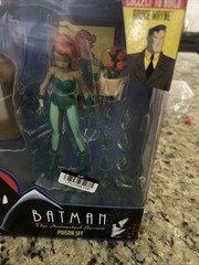Batman: The Animated Series Poison Ivy Toy with Bruce Wayne Small Box Damage