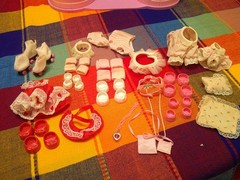 Vtg My Little Pony MLP Clothing & Accessories W/Rare Candy Heart Necklace 46 Pcs