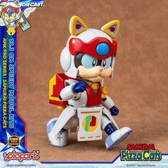 YOLOPARK 13.3cm Samurai Pizza Cats AMK PRO Series Speedy Model Kit TOY In Stock