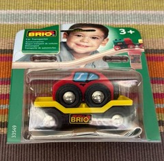 33549 BRIO World Wooden Train Car Transporter! NIB! Thomas!