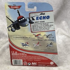 Disney Planes Echo Premium Die-Cast Navy Fighter Jet Airplane (2012, Mattel)