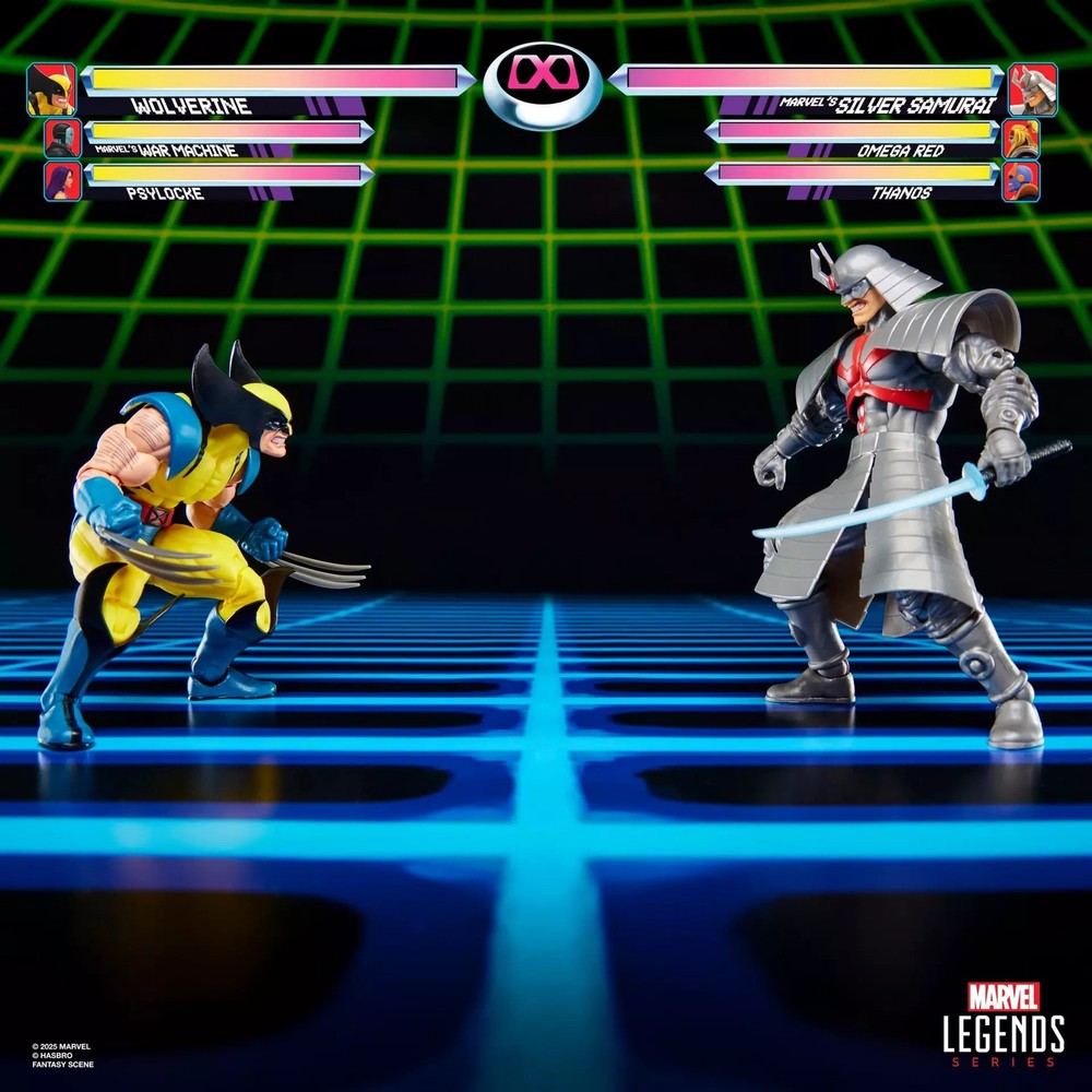 Marvel Legends Series Gamerverse Wolverine vs Marvel’s Silver Samurai IN STOCK