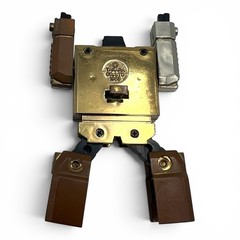 Takara Kronoform Watch Gold Brown Chrome 1983 Robot Transformers Untested VTG