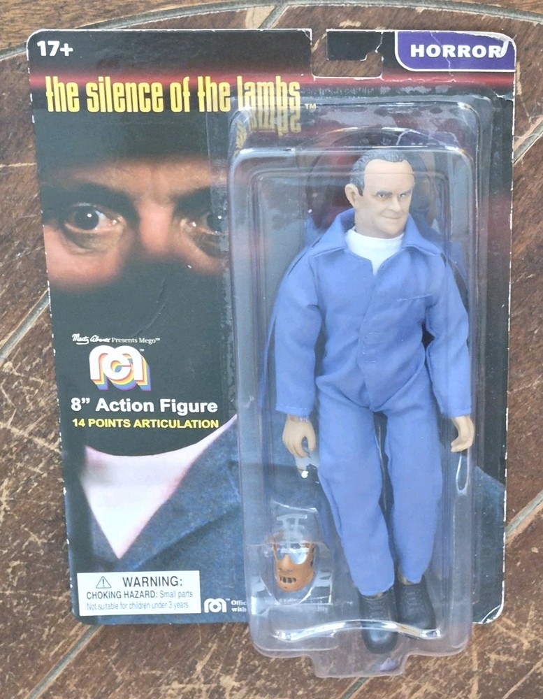 MEGO Horror Silence of the Lambs (2020) HANNIBAL LECTER 8″ Action Figure #62862