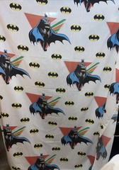 Lot Of (2) Vintage Batman & Joker 1980s Twin Size Blankets (1989) DC Comics