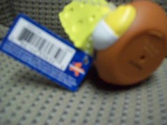 SpongeBob SquarePants, Nickelodeon 2.75″ Rubber Duck with tag attached New!