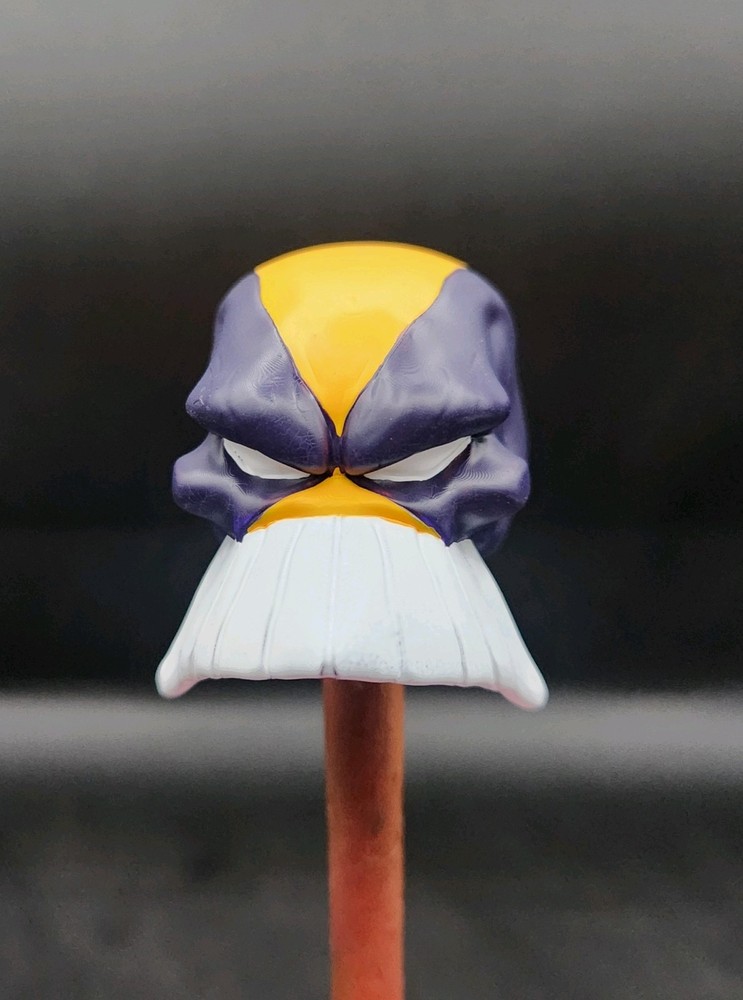 Hot Toys Custom The Maxx Head Wide Teeth 1/6 Scale Painted
