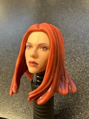 Marvel Legends BLACK WIDOW (HEAD STRAIGHT HAIR) 6″ Scale MINT (WINTER SOLDIER)