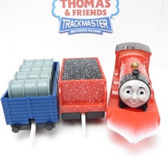 Snow Clearing James Thomas & Friends Trackmaster Motorized 2009 Mattel – Tested