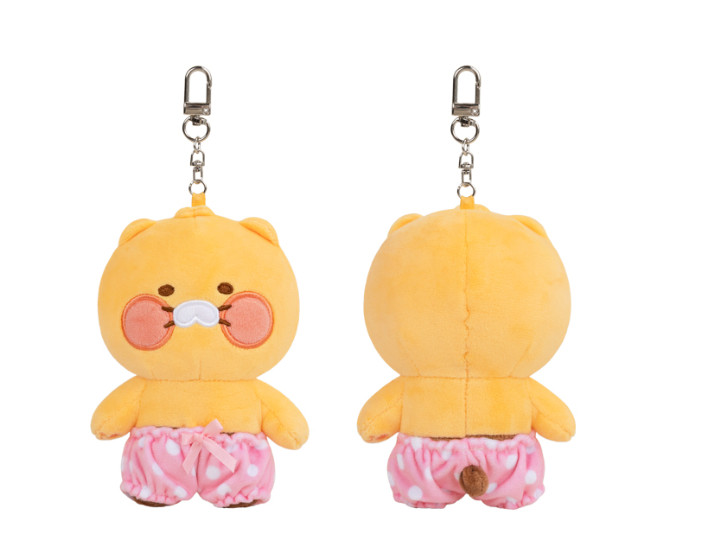 Kakao Friends Choonsik Soft Plush Doll Keyring Keychain Pajama Potato Bag Charm