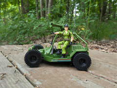 G.I. Joe Striker Custom Aftermarket Replacement Wheels & Tires (Set of 4) gijoe