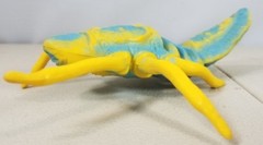RARE VINTAGE RUBBER MONSTER FROM TSP HOBBIES MADE IN HONG KONG 1982 44C