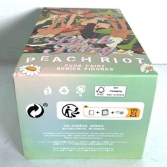 POP MART x Peach Riot Punk Fairy Series Confirmed Figure Sealed Bag in Open Box
