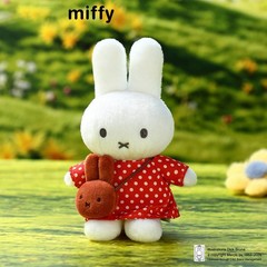 VIPO Miffy Plush Pendant Doll Miffy Bunny Soft Cute Bag Charm Keychain
