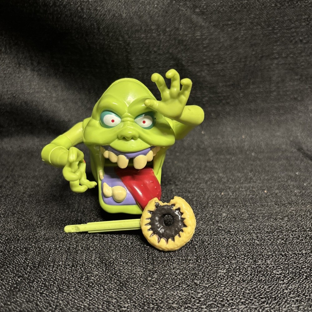Vintage Extreme Ghostbusters Slimer Loose Figure Trendmasters 1997 With Donut