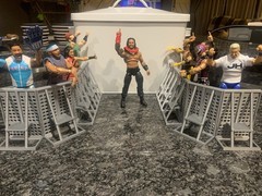 WWE Accessories 3D Printed Elite Scale Entrance Barricade