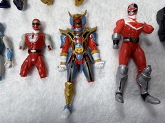 BANDAI POWER RANGERS ACTION FIGURE LOT “AS SHOWN / PARTS”