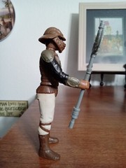 Vintage Star Wars 1982 Lando Skiff Guard Figure Complete NO REPRO HK UNITOY NICE