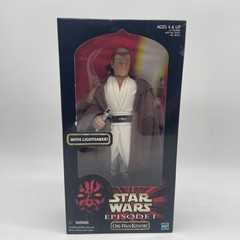 Star Wars Episode 1, Obi-Wan Kenobi Action Collection 1999 Hasbro Vintage NEW