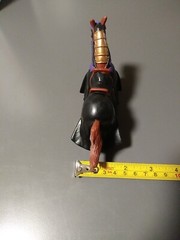 Simba Medieval Kingdoms Horse Black/purple. Knights horse only. Wargaming