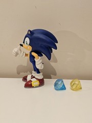 RARE! Sonic w/ Emeralds Series 2 Figure Toy 2004 5″ Toy Island Sonic X US SELLER