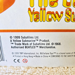 McFarlane Toys Beatles Yellow Submarine Action Figures 1999 Set of 4
