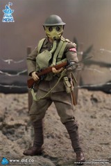 DID XB80028 1/12 British Infantry Albert Solder Action Figure 6in Model