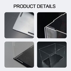 Acrylic Display Box Dustproof Clear Collectibles Showcase Shop Model Toys Cars