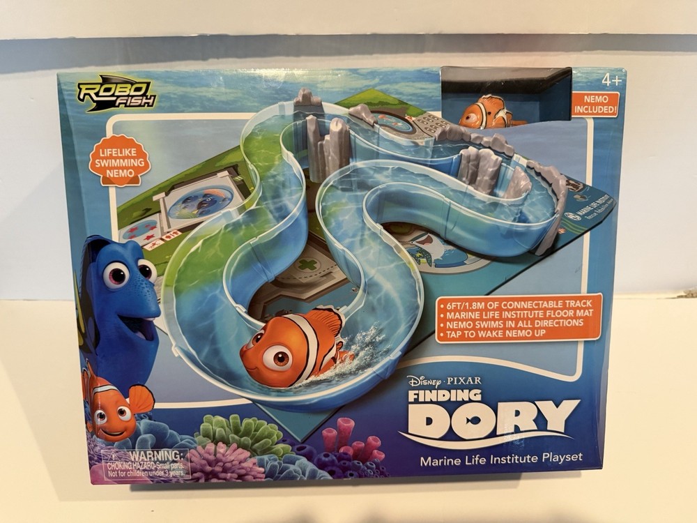 Robofish Finding Dory Marine Life Institute Playset With Nemo Zuru 2015 In Box