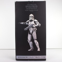 Sideshow Collectibles 1/6 Scale Star Wars Clone Trooper Deluxe Veteran Figure