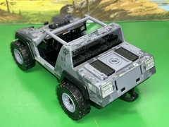 🔥1/18 GI JOE VAMP MK II ‘Danger at the Docks’ Jeep 2014 Digital Camo 3.75”