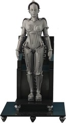 X-PLUS Silver Screen Metropolis Maschinenmensch Maria 1:8 Model Kit#200138 NEW
