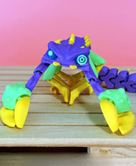 Articulated Scorpion, Flexi Fidget Toy, 3D Printed
