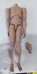 Custom SouForce 1/6 Scale 12″ Nude Body MX02-A Caucasian Skintone Matte JB-113