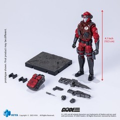 HIYA Toys Exquisite Mini 1/18 G.I. Joe Crimson Viper Action Figure New