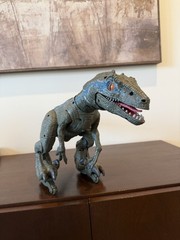 Jurassic World Alpha Training Blue Velociraptor Dinosaur Only, No Charger Remote