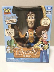 Toy Story Real Size Talking Figure Woody Japanese English Voice Takara Tomy JPN